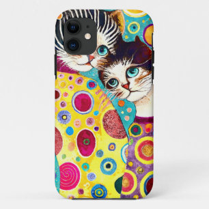 Case-Mate iPhone Case Chats cools abstraits fous