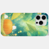 Coques Case-Mate iPhone Chats dans le champ de citrouilles (Verso (horizontal))