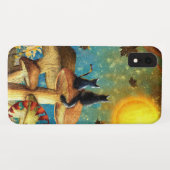 Coques Case-Mate iPhone Chats de champignons (Dos (Horizontal))