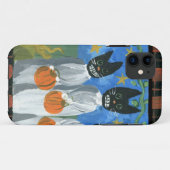 Coques Case-Mate iPhone Chats de Halloween (Dos (Horizontal))