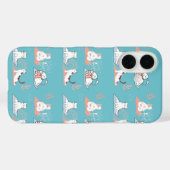 Coques Case-Mate iPhone Chats de Yoga Lotus (Verso (horizontal))