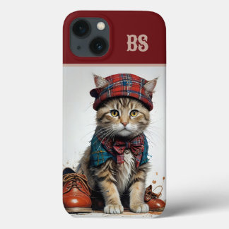 Case-Mate iPhone Case Chats écossais déguisé - chats tartans charmants