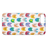 Coques Case-Mate iPhone Chats et amis d'aquarelle (Dos (Horizontal))