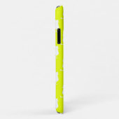 Coques Case-Mate iPhone Chats Fantaisistes Forever Chats Blancs Jaune (Dos/Droite)