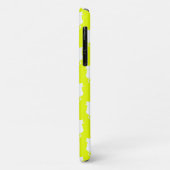 Coques Case-Mate iPhone Chats Fantaisistes Forever Chats Blancs Jaune (Dos/Gauche)