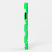 Coques Case-Mate iPhone Chats Fantaisistes Verts Pour Toujours (Dos/Droite)
