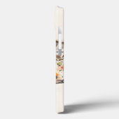 Coques Case-Mate iPhone Chats gracieux Aquarelle Typographie (Verso / Gauche)