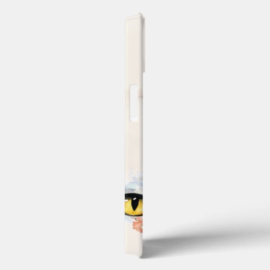 Coques Case-Mate iPhone Chats gracieux Aquarelle Typographie (Verso / Droite)