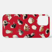 Coques Case-Mate iPhone Chats japonais (couleur variable) (Verso (horizontal))