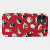 Coques Case-Mate iPhone Chats japonais (couleur variable) (Dos (Horizontal))