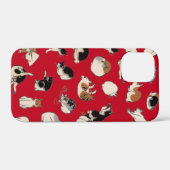 Coques Case-Mate iPhone Chats japonais (couleur variable) (Verso (horizontal))