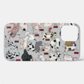 Coques Case-Mate iPhone Chats Japonais, Kuniyoshi (Couleur variable) (Verso (horizontal))