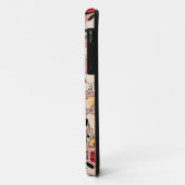 Coques Case-Mate iPhone chats japonais Ukiyo-e Funny kitty (Dos/Gauche)
