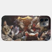 Coques Case-Mate iPhone Chats jouant au poker (Dos (Horizontal))