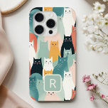 Coque iPhone 15 Pro Chats Jouer Neutre Motif Pastel<br><div class="desc">Plaisir dans le charme ludique de ce Chats Jouer Neutre Pastel Motif coque iphone, avec une illustration vectorielle fantaisiste. Parfait pour les amoureux de les chats et ceux qui adorent les modèles mignons et amusants, ce coque iphone combine un charmant motif de chat avec des couleurs pastel neutres apaisantes. Les...</div>