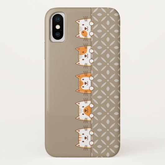 Coques Case-Mate iPhone Chats mignons (Dos)