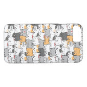 Coques Case-Mate iPhone Chats mignons (Dos (Horizontal))