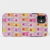 Coques Case-Mate iPhone Chats mignons avec les coeurs affectueux (Dos (Horizontal))