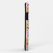 Coques Case-Mate iPhone Chats mignons avec les coeurs affectueux (Dos/Droite)