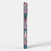 Coques Case-Mate iPhone Chats mignons Tricot bleu rose Fille (Verso / Droite)