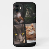 Coques Case-Mate iPhone chats mignons trois photos Animaux domestiques (Dos)