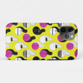 Coques Case-Mate iPhone Chats Nautiques Noir Rose (Dos (Horizontal))