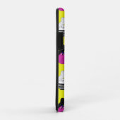 Coques Case-Mate iPhone Chats Nautiques Noir Rose (Dos/Droite)