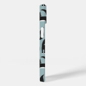 Coques Case-Mate iPhone Chats noirs et blancs (Verso / Droite)