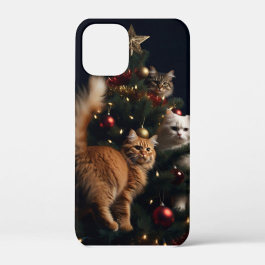 Coques Case-Mate iPhone Chats Orne Arbre, Image , Personnaliser, (Verso)