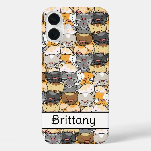 Coques Case-Mate iPhone Chats Personnalisés (Verso)