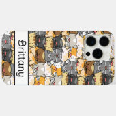 Coques Case-Mate iPhone Chats Personnalisés (Verso (horizontal))