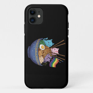 Case-Mate iPhone Case Chats Ramen Drapeau Arc-en-ciel Anime Mois de la f