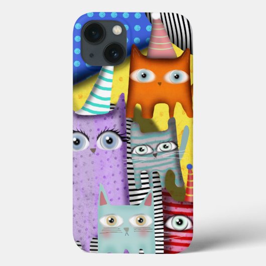 Coques Case-Mate iPhone Chats Rupydetequila Art (Verso)