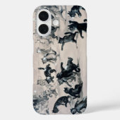 Coques Case-Mate iPhone Chats Snowball Combat, Louis Wain (Verso)
