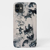 Coques Case-Mate iPhone Chats Snowball Combat, Louis Wain (Dos)