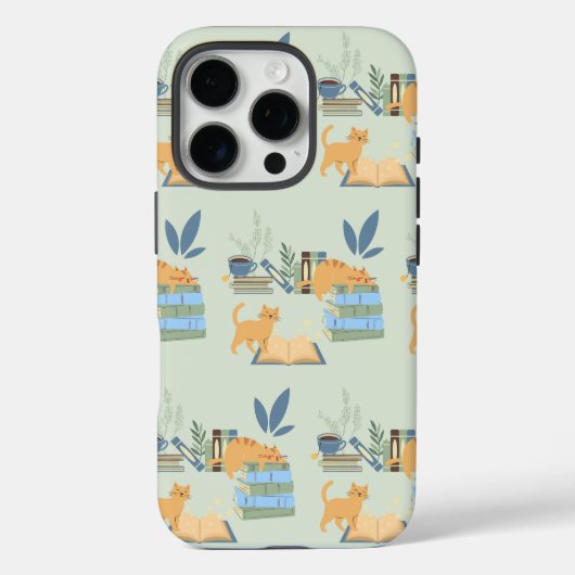 Coques Case-Mate iPhone Chats sur des livres (Verso)