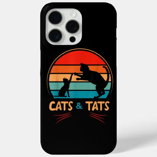 Coques Case-Mate iPhone Chats & Tats - Chat (Verso)