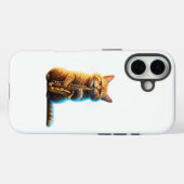 Coques Case-Mate iPhone chatte musicienne (Verso (horizontal))