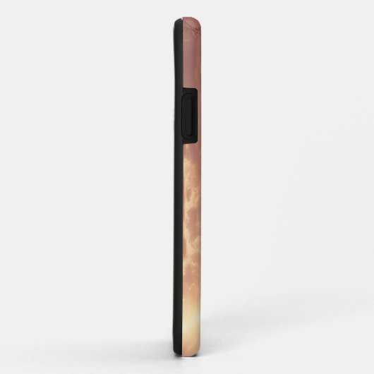 Coques Case-Mate iPhone Chatte vache Highland avec papillons Belle (Dos/Droite)