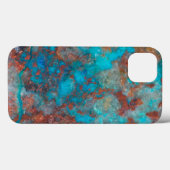 Coques Case-Mate iPhone Chattuckite Bleu Et Rouge (Verso (horizontal))