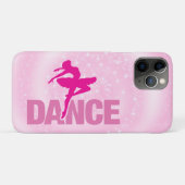 Coques Case-Mate iPhone Chaud rose Ballerina Dance Étincelle (Dos (Horizontal))