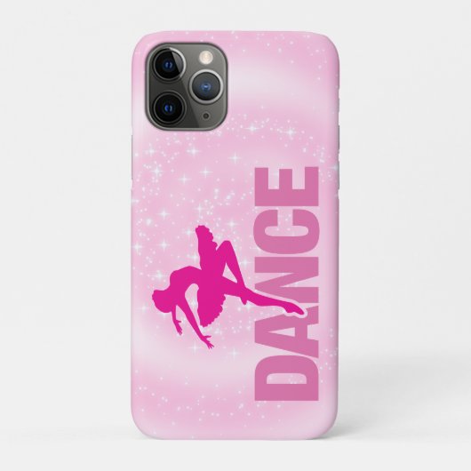 Coques Case-Mate iPhone Chaud rose Ballerina Dance Étincelle (Dos)