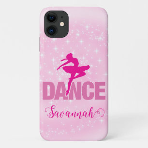 Case-Mate iPhone Case Chaud rose Ballerina Dance Sparkle Personnalisé