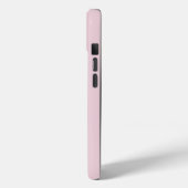 Coques Case-Mate iPhone Chaud rose moderne Script Girl Monogramme Nom (Verso / Gauche)