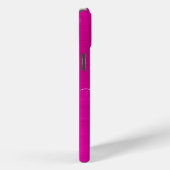 Coques Case-Mate iPhone Chaud rose Signature Monogramme Flacon (Verso / Droite)