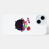 Coques Case-Mate iPhone Chaudière de bonbons d'Halloween effrayants (Verso (horizontal))