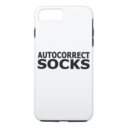 Coques Case-Mate iPhone Chaussettes de correction automatique (Dos)
