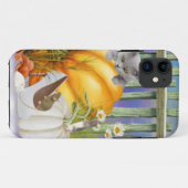 Coques Case-Mate iPhone Chaussure blanche perdue dans le patch Citrouille (Dos (Horizontal))