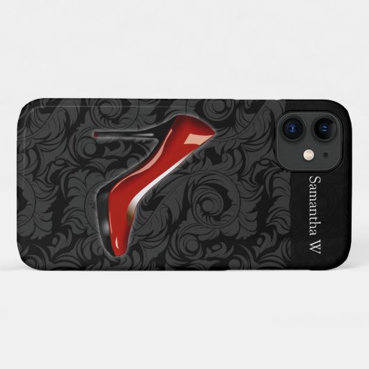 Coques Case-Mate iPhone Chaussure rouge sassy (Dos (Horizontal))