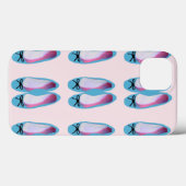 Coques Case-Mate iPhone Chaussures bleues (Verso (horizontal))
